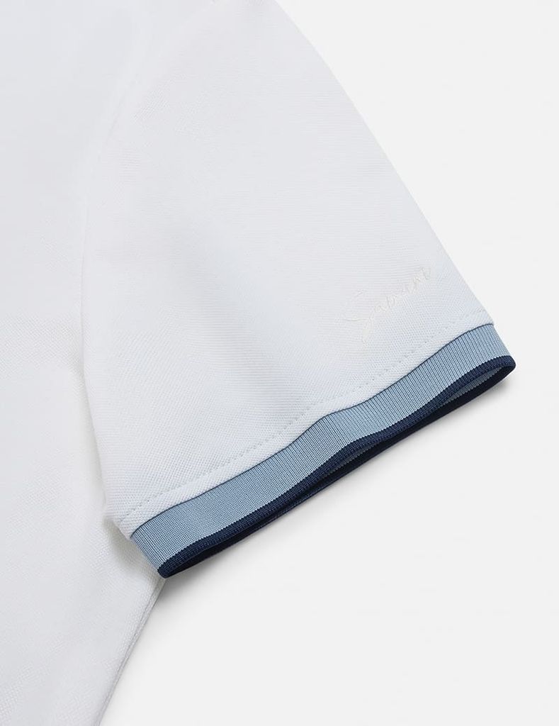 Áo polo ngắn tay nữ tay thêu logo