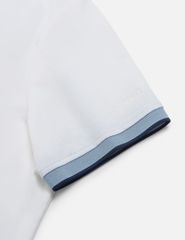 Áo polo ngắn tay nữ tay thêu logo