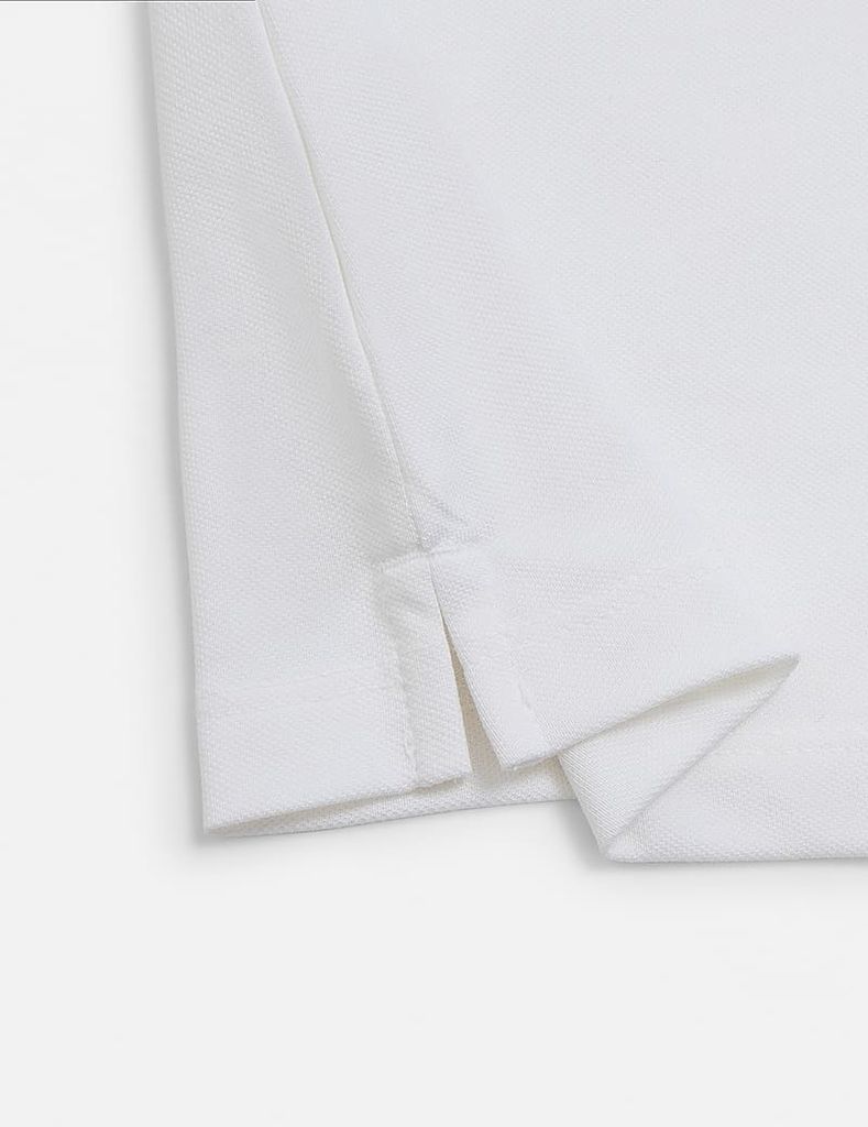 Áo polo ngắn tay nữ tay thêu logo