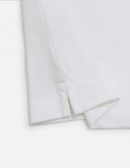 Áo polo ngắn tay nữ tay thêu logo