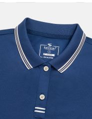 Áo polo ngắn tay nữ viền cổ