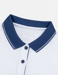 Áo polo nữ nẹp dưới vải phối