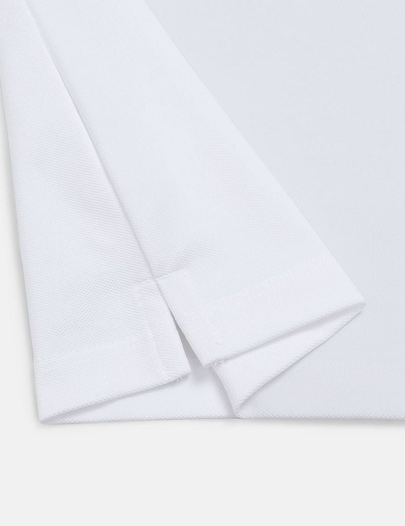 Áo polo nữ nẹp dưới vải phối