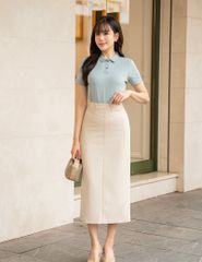 Áo polo ngắn tay nữ