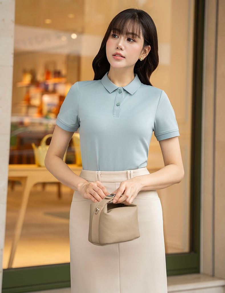 Chân váy âu nữ dáng dài