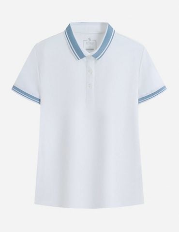 Áo polo ngắn tay nữ dáng ôm