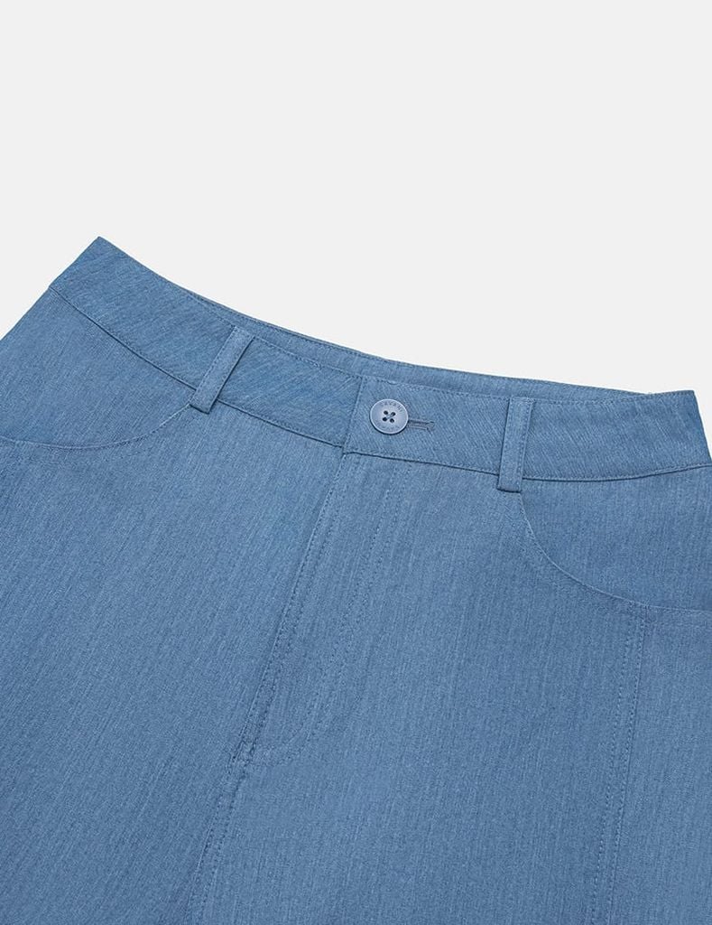 Quần jean nữ ống rộng