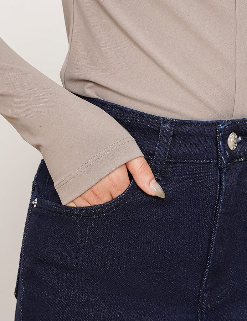 Quần jean nữ ống loe