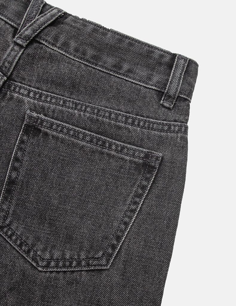 Quần jean nữ ống suông