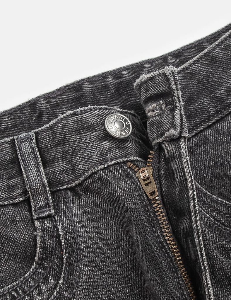 Quần jean nữ ống suông