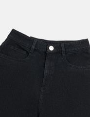 Quần jean nữ ông suông cuốn gấu