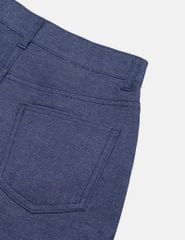 Quần jean nữ ông suông cuốn gấu