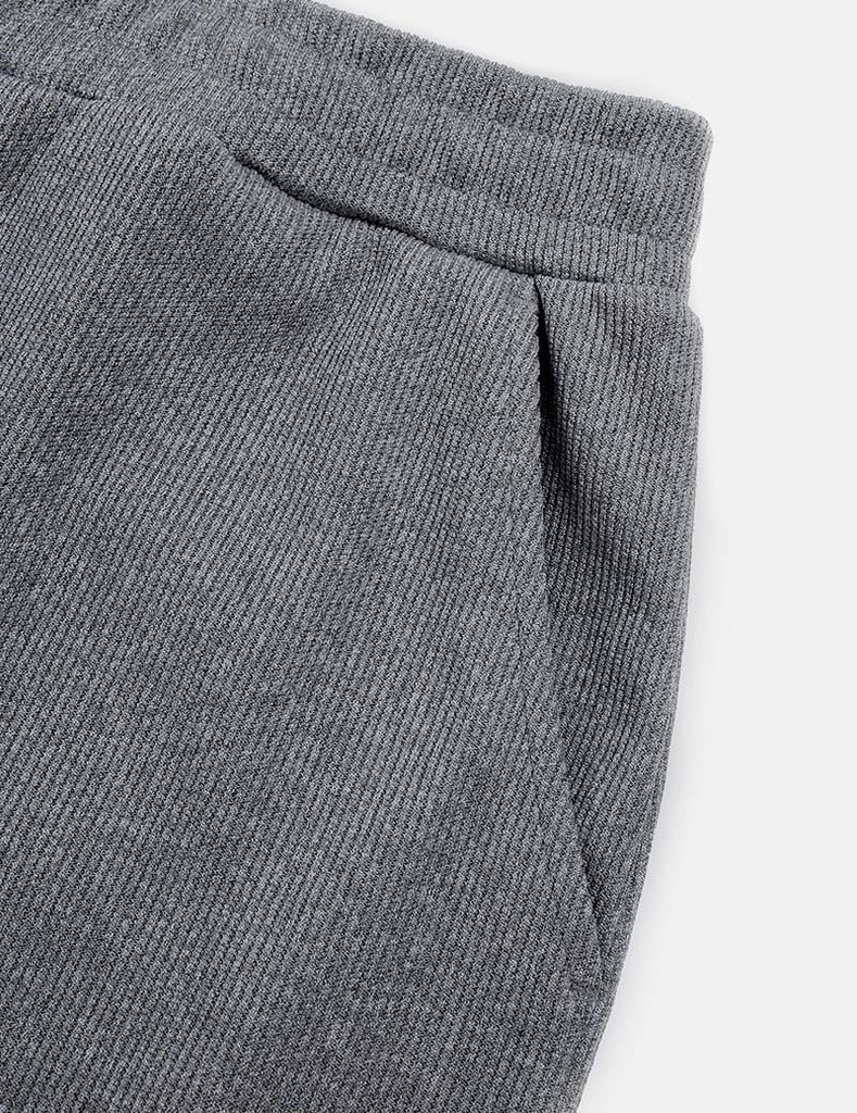 Quần nỉ nữ ống suông dáng rộng