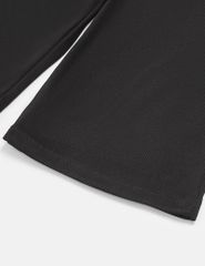 Quần nỉ nữ ống suông dáng rộng