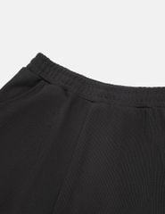 Quần nỉ nữ ống suông dáng rộng