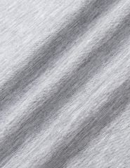 Quần nỉ nữ ống suông sườn gắn mác dệt