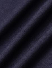 Quần nỉ nữ ống suông sườn gắn mác dệt