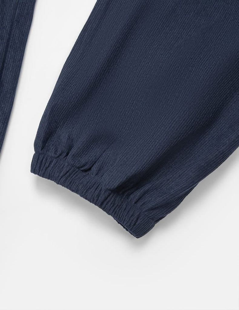 Quần nỉ nữ bo ống