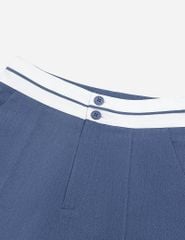 Quần short âu nữ cạp vải phối