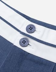 Quần short âu nữ cạp vải phối