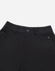 Quần short âu nữ đầu túi đính cúc