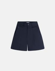 Quần short âu nữ đầu túi đính cúc