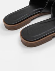 Dép  nữ mũi tròn gót bệt