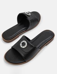 Dép  nữ mũi tròn gót bệt