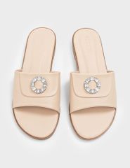 Dép  nữ mũi tròn gót bệt