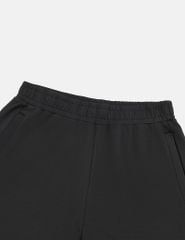 Quần short nữ dệt kim gấu xẻ sườn in trên gấu