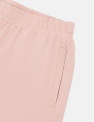 Quần short nữ dệt kim gấu xẻ sườn in trên gấu