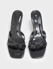 Dép sandal 5 phân mũi vuông gót nhọn