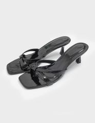 Dép sandal 5 phân mũi vuông gót nhọn