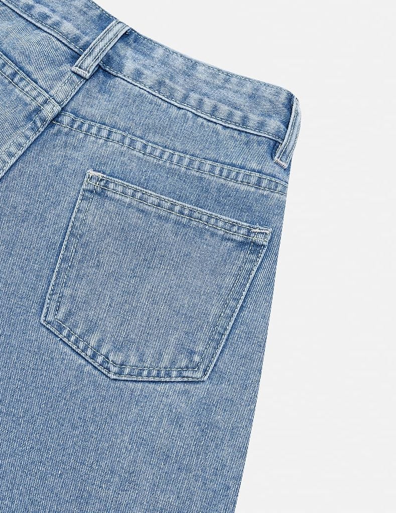Quần short jean nữ ly bung