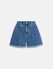 Quần short jean nữ ly bung
