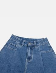Quần short jean nữ ly bung