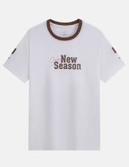 Áo thun ngắn tay cổ tròn nam hình in trước ngực