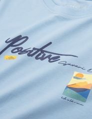 Áo thun nữ dài tay cổ tròn hình in trước ngực