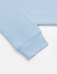 Áo thun nữ dài tay cổ tròn hình in trước ngực