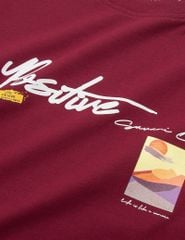 Áo thun nữ dài tay cổ tròn hình in trước ngực