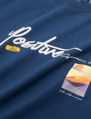 Áo thun nữ dài tay cổ tròn hình in trước ngực