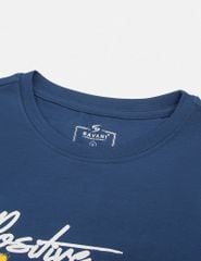 Áo thun nữ dài tay cổ tròn hình in trước ngực