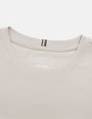 Áo thun dài tay cổ tròn nữ thêu logo