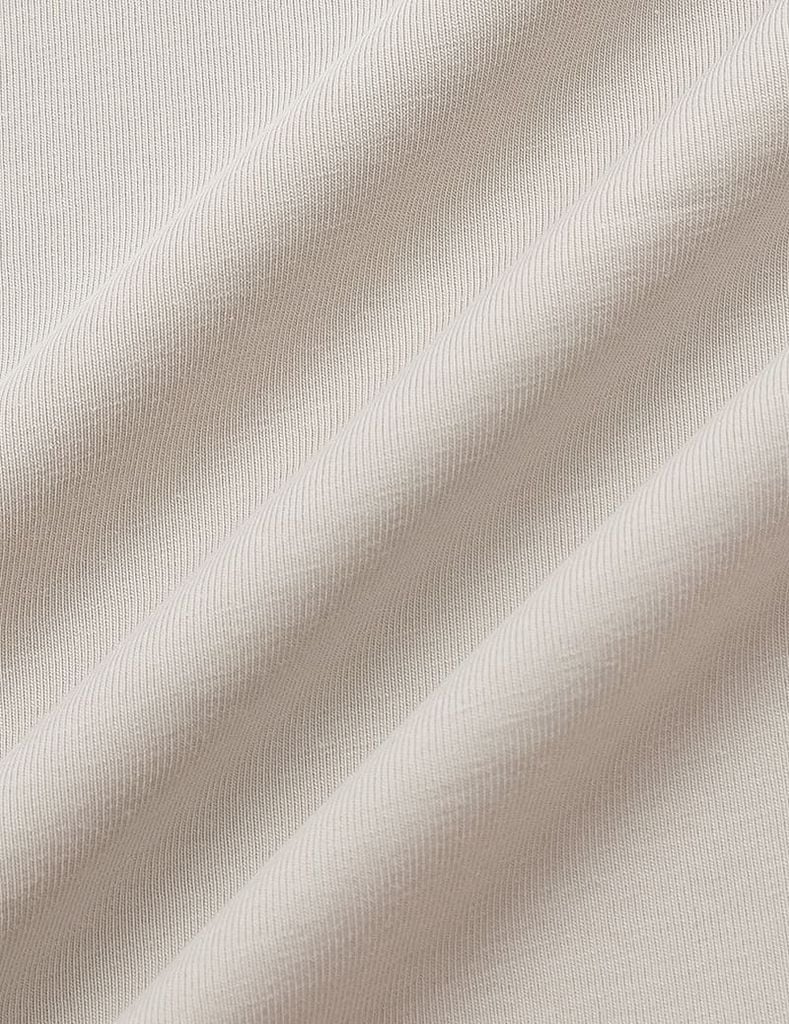 Áo thun dài tay cổ tròn nữ thêu logo