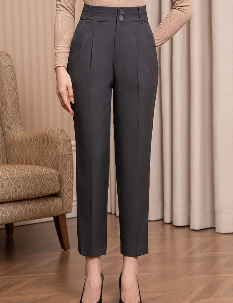 Quần âu baggy nữ