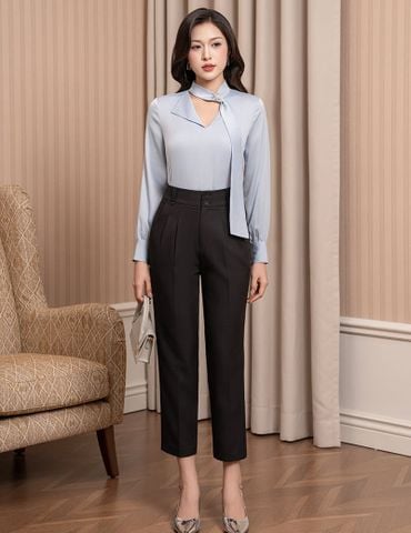 Quần âu baggy nữ