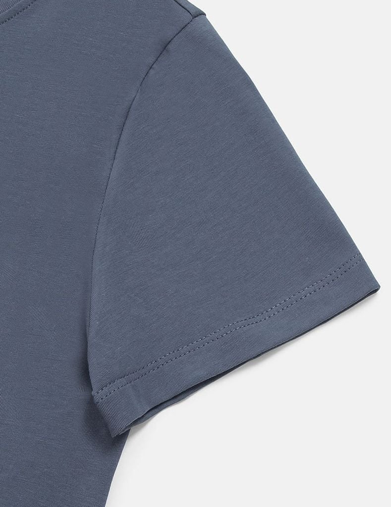 Áo T-shirt nữ ngắn tay cổ tròn hình in trước