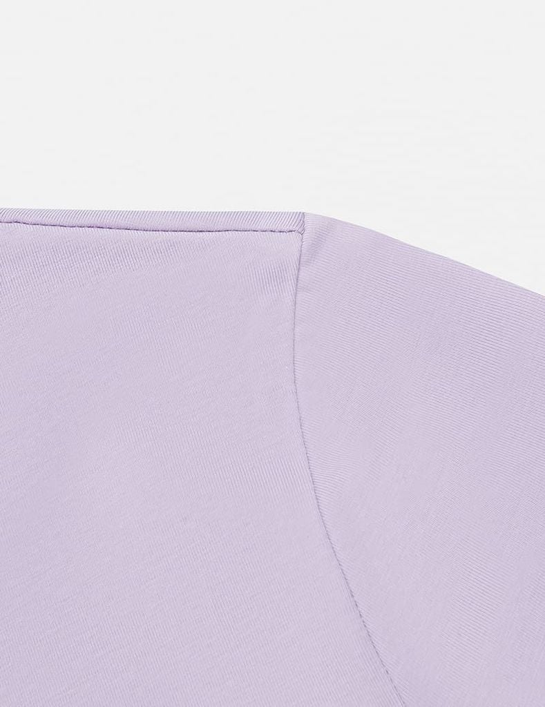 Áo T-shirt nữ ngắn tay cổ tròn hình in trước