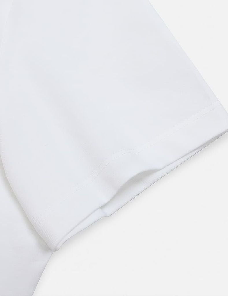 Áo T-shirt nữ ngắn tay cổ tròn hình in trước