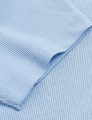 Áo thun nữ ngắn tay cổ tròn ngực thêu